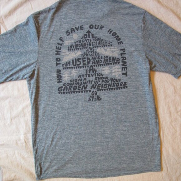 Patagonia Mens Capilene Daily Graphic Trail shirt small - Picture 5 of 5